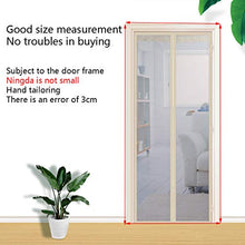 Gaoww Porta Schermo Magnetica Schermata Porta Schermo Facile da Montare Pet Porta Scorrevole magneti da Cima a Fondo Porta Anti-Insetti Ultra Seal,Beige,41.34 * 90.55