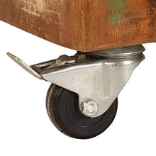 vidaXL Comodino Legno Massello di Recupero Vintage Tavolino Notte Armadietto
