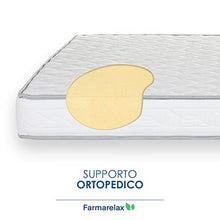 Farmarelax - Materasso singolo 80x160, Altezza 16 cm, Waterfoam, Made in Italy, Ortopedico, Indeformabile, Anallergico, Antibatterico, Antiacaro e Traspirante, Modello: Ecoroyal