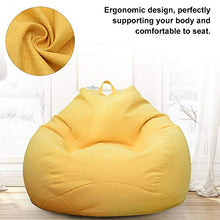 Ghopy - Copripoltrona a sacco per adulti e bambini, XXL (120 x 100 cm), senza imbottitura in tessuto, per divano grande, sedia a sdraio, per interni ed esterni