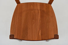 Tommychairs - Set 2 sedie modello Venice per cucina bar e sala da pranzo, robusta struttura in legno di faggio color ciliegio e seduta in legno