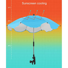Baifeng Ombrellone per Passeggino Ombrellone Ombrellone Ombrellone a 360 Gradi Regolabile per Esterno Nuovo