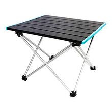 ValueHall Tavolo da Campeggio Pieghevole Tavolo da Picnic Leggero Tavolo Pieghevole in Alluminio per Campeggio All'aperto Escursionismo Picnic Viaggio Barbecue V7D05