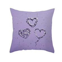 Federe Cuscini Divano 45X45,Fodere Per Cuscini Con Stampa In Serie Geometrica Viola In Stile Nordico, Fodera Per Cuscino Lombare Per Divano Da Ufficio Per Auto, Set Di 4 Articoli Per La Decorazione De