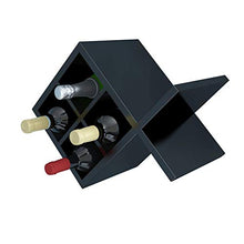 WAN Portabottiglie per Vino da Parete | Supporto per mensola Supporto per Vino Supporto Orizzontale Scaffale per Bottiglie Scaffale per Bottiglie Scaffale per scaffali per ristoranti, Bar, casa