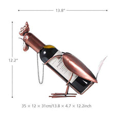 LXH-SH Cremagliera del Vino Nana Wine Rack Decorazione della casa Creativo cremagliera Moderni Decorazione del Metallo Mestieri Cazzo Regalo del Vino scaffali Vino contatore