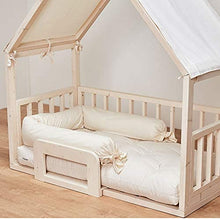 Futon Cotone Naturale Ecologico - Bambini e Adulti - Realizzati a Mano in Italia (140x70)