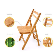 JCXOZ-Sedia Pieghevole Outdoor Hardwood Sedia Pieghevole, Sgabello Finitura in Legno Naturale Giardino Camping Beach for la casa