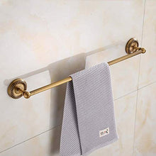 YIDTO Porta Asciugamani a Barra Singola Porta Asciugamani a Barra Porta Asciugamani a Barra Singolo in Rame for Bagno Mensola Doccia in Ottone a Parete (Dimensione : 40cm)