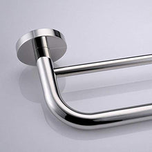 Portasciugamano HXF- Portasalviette Bagno toletta tovagliolo Ferroviario Appendiabiti WC WC (60cm) Robusto