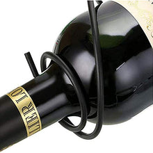 3 Pezzi Bottiglia di Vino da Parete in Ferro, Portabottiglie da Vino in Ferro a Parete, Portabottiglie in Ferro a Parete, Si Applica al Portaoggetti, Portabottiglie, Spirale