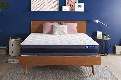 Materasso Actiflex morpho 160x210cm, Spessore : 24 cm, Molle insacchettate e memory foam, Bilanciato, 5 zone di comfort