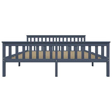 SKM Giroletto con 4 Cassetti Grigio in Massello di Pino 180x200 cm (47.25kg)