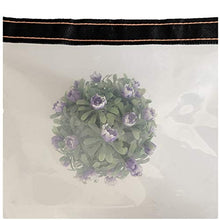 SHIJINHAO Telo Impermeabile Esterno,Plastic Foro Dell'occhio Impermeabile Antivento Incatramata Addensare Avvolto Bordo Pieghevole Chiaro Tarp con Metallo for Auto Vegetazione, 28 Formati