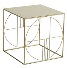 N/Z Home Equipment Flower Stand Ins Bed Table Wrought Iron Side Simple Modern Flower Stand Coffee Table Nordic Sofa Side Cabinet Corner Small Square Table Side Table Flower Stand 45X45X45cm