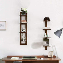 Una partizione Libreria Bagagli Display Rack Riferimento specifico Taglie di Alta qualità Rovere consistenza compatta Tiers Parete Solida Legno Legno, Materiale: (Size : B)
