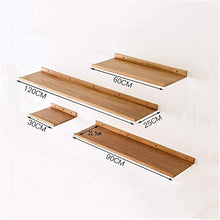 Una partizione Display Rack Bagagli Immagine Ledge mensola Rapida Sostituzione mobili a Corpo Lunghezza x Larghezza Piano Spazio Solido Muro di Legno di Quercia, Materiale Legno: