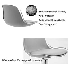 Arredamento Sgabello Sedia da Bar Giallo Moderno Sedia da Cucina Sgabello da Sedia con Schienale Regolabile Girevole 60CM-80CM
