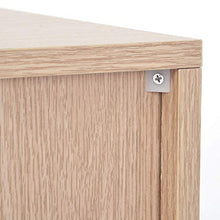H-CAR Cassettiera Cassettiera Camera da Letto 3 Cassetti Comodino Bianco Comodino in Legno Armadio Organizer per Camera da Letto Bagno Soggiorno