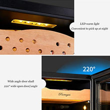 Umidificatori Humidor Professionale Cigar Cabinet Umidità Di Controllo Del Compressore Cigar Cabinet Domestica Tabacco Idratante Gabinetto Accurata Di Temperatura E Umidità Può Contenere 300 Sigari