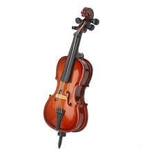 Adesivo Frigorifero a Forma di Violoncello, Magnete Tridimensionale per Frigorifero in Legno di Tiglio Tridimensionale per Regalo Decorativo per la Casa