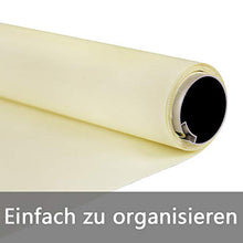 LeMeiZhiJia, tenda avvolgibile verticale per esterni, per balconi, protezione dagli sguardi indiscreti, coprente, Metallo, beige., Per altezza 130-140 cm