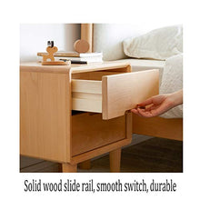 GXT WGZ- Comodino Camera Locker, Camera da Letto Comodino, Soggiorno Locker, Living Room Divano Fianco del Mobile (Color : Wood Color)