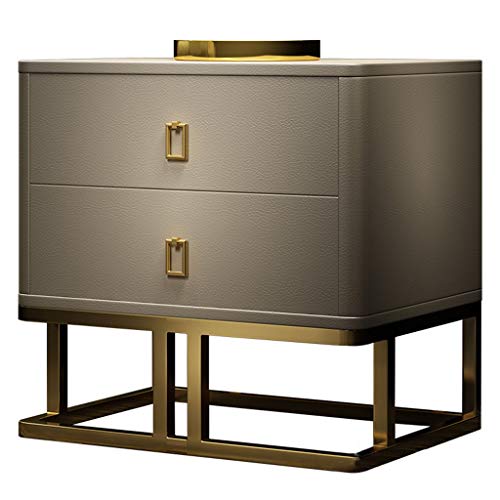 Comodino di Leggero personalità Semplice e Moderna Post Camera da Letto Ins Vento Creativo Pelle Piccolo Armadio FANJIANI