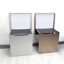 Sgabello pieghevole Sgabello pieghevole nascosto Sgabello per il cambio delle scarpe Sgabello pieghevole a parete Sedia da ingresso Sgabello da bagno Sgabello pieghevole multifunzionale Argento Bian