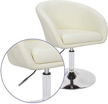 TYT Cuscino Sedia Posto a Sedere Bar Metallo Allungare Casuale Schienale Gruppo Musicale Bracciolo per Bar Bar Soggiorno Cucina Pigro/Weiß / 40×41cm