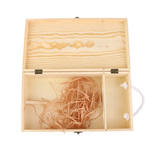 35 * 19 * 10cm Doppio Bottiglia Caso Carrier Casella Vino Cassa Di Legno Arredamento Migliore Regalo