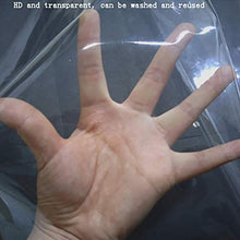 Telo trasparente Copertura vegetale trasparente telo di plastica PVC telone impermeabile con perforazioni, parapioggia for la copertura di fiori e piante balcone, 420g / mq (Size : 2 * 2m)