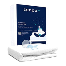 ZenPur Coprimaterasso Singolo Impermeabile 90x190-200 cm | Antiacaro, Ipoallergenico, Traspirante - Garantito a Vita