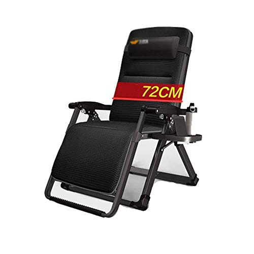 Hfyg Lettino Prendisole Poltrone da Giardino, Sedie a gravità Zero da Giardino Patio da Esterno Sedie a Sdraio Sedie Pieghevoli reclinabili Chaise Longue (Color : C)