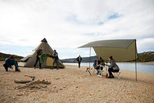 Grand Canyon Shelter Zuni 3 - Telaio/Telaio 300 x 300 cm - Forma Quadrata, UV50+, Impermeabile - Mojave Desert (Beige)