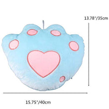 othulp Peluche Morbidissimi Cuscini Bambini Decorativi plushie Cuscino Morbido per Bambini Cuscini Carini Simpatici Cuscini per Ragazze Lussuoso Bear Palm,Blue