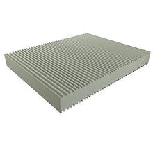 Dormiland - Materasso Ergonomico matrimoniale, king size, mis. 180 x 200 cm in Poliuretano espanso WaterFoam alto 21cm, Anallergico, Antiacaro, Sfoderabile e Lavabile.