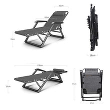 ABBD Sedia a Sdraio da Spiaggia Regolabile, Lettino da Campeggio Portatile Sedia reclinabile Pieghevole, Sdraio reclinabile da Esterno Nero per Piscina-blue3