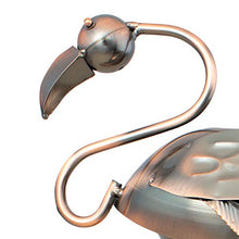 Brubaker Portabottiglie per Vino Flamingo - Deco-Object Metal - con Biglietto di Auguri