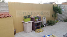 ITALFROM Arelle in stuoia Canna Bamboo Arella PVC Singola Naturale Recinzione Separè Rotolo H 100 X 300 cm 4993