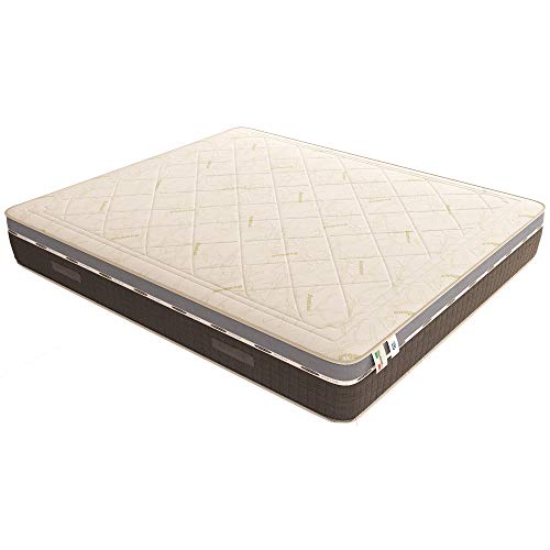Baldiflex Emporio Materasso Matrimoniale Molle e Memory, Energy Traditional + 5 cm Memory, Sostegno Tradizionale Ortopedico, 100 Notti di Prova, Altezza 26 cm 170x190 cm