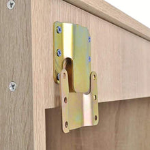 Wyxy Set di 8 mobili per lavabo da Bagno Beige | 1 Pensile per Lavello + 2 Specchi + 2 Ripiani + 3 Lavelli in Ceramica