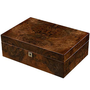 Umidificatori di sigari - Scatola di umidificatore for scatola di sigari da 50 scatole di umidificatore for alcol e legno di cedro Formato: 320x230x110mm Cedro spagnolo contenitore di immagazzinaggio