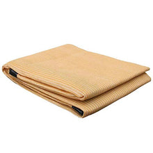 BYWWANG Resistente Protezione Solare Traspirante Retina per Ombra, Protezione Solare Esterna per Balcone da Giardino Beige
