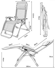 Reclinabili Sedia Pieghevole Sedia da Giardino Pranzo Pranzo Sedia Lazy Sedia Lazy Sedia Easy Chair Multifunzione Sedia a Sole Regolabile