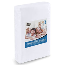 Utopia Bedding Coprimaterasso Impermeabile con Cerniera - Matrimoniale 160 x 200 x 20 cm, Coprimaterasso Premium da tutti e 6 i lati con tasche profonde fino a 20 cm.