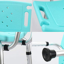 Strumento medico ABBD per panca da doccia con schienale rimovibile - Sedia per vasca regolabile in altezza, sedile per vasca da bagno con idromassaggio spa - Sicurezza antiscivolo-White