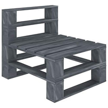 vidaXL Cuscino per Pavimento e Pallet 60x61x10 cm Antracite