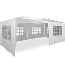 MaxxGarden Gazebo da Giardino 3x6 m Protezione UV 50+ Idrorepellente 6 pareti Laterali 18 m² Tenda per Feste Padiglione da Giardino Tendone da Esterno Verde