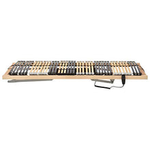 SKM Letto con Telaio a Doghe Elettrico 28 Doghe 7 Zone 80x200 cm